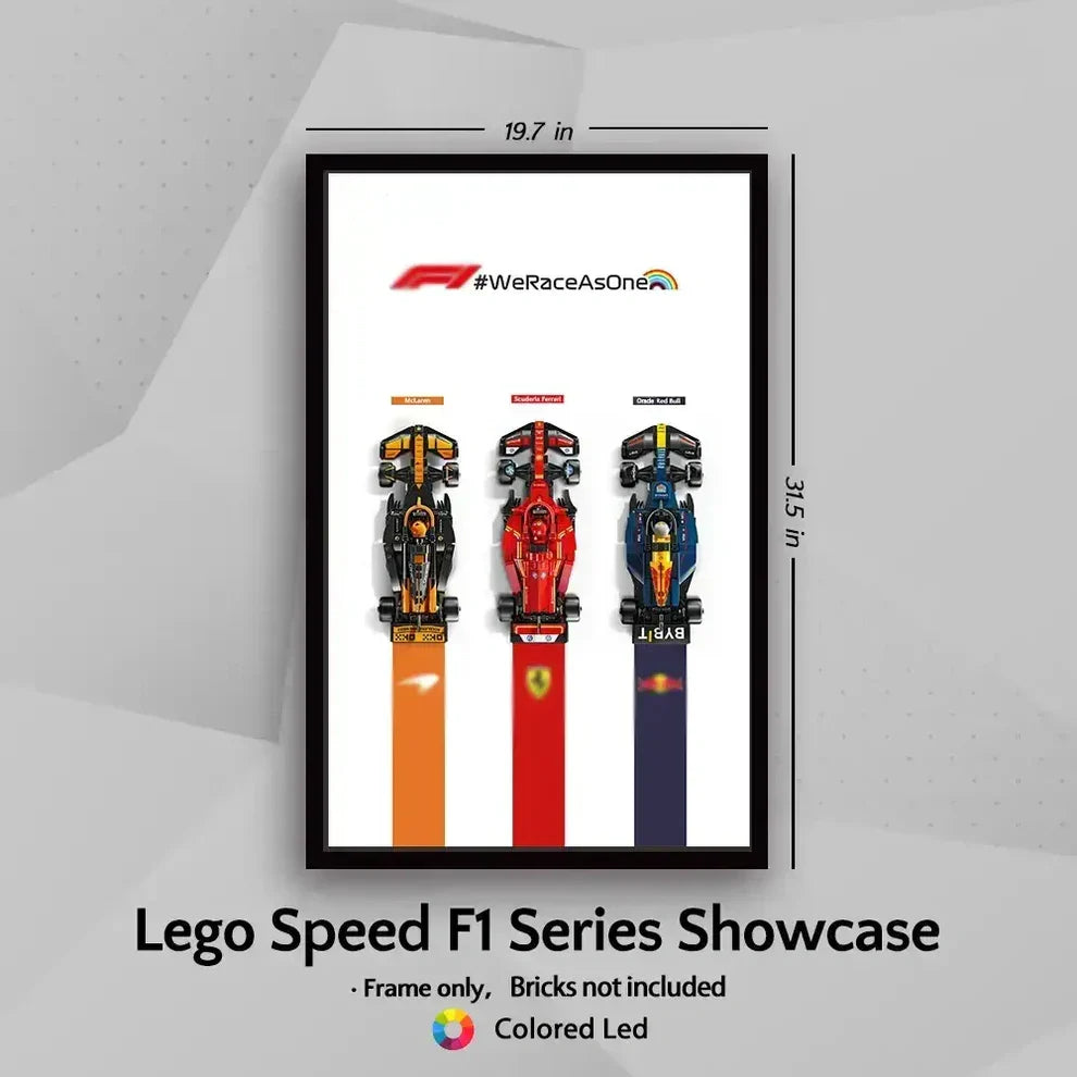 Speed Champions F1 Racing Model Display Frame