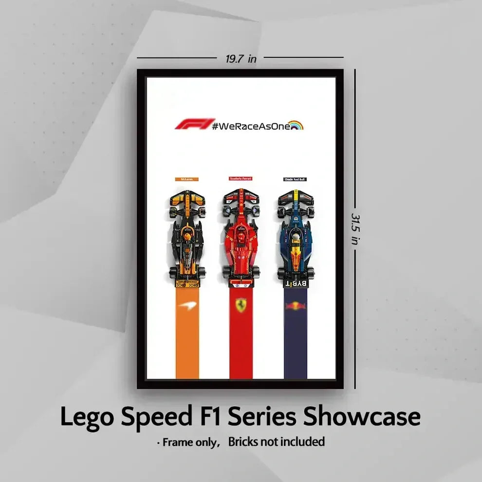 Speed Champions F1 Racing Model Display Frame